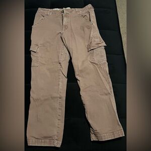 Universal Thread Women's Cargo Straight Leg Pants - Brown